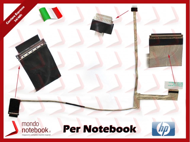 Cavo Flat LCD HP Probook 4540s 4730s 4570s (Versione 2) 50.4SJ06.001