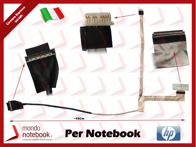 Cavo Flat LCD HP Probook 4540s 4730s 4740s (Versione 1) 50.4RY03.001
