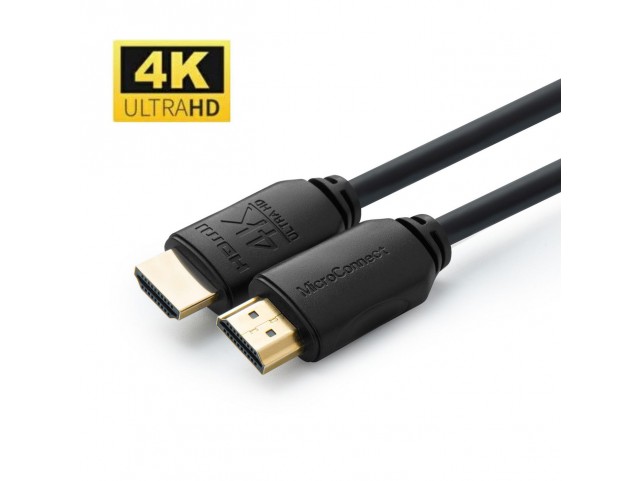 MicroConnect HDMI cable 4K, 2m  Supports 2.0 4K@60Hz, 4K@60Hz