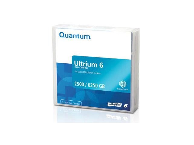 Quantum Ultrium 6 2500GB LTO  Ultrium 6, LTO, 2500 GB, 6250