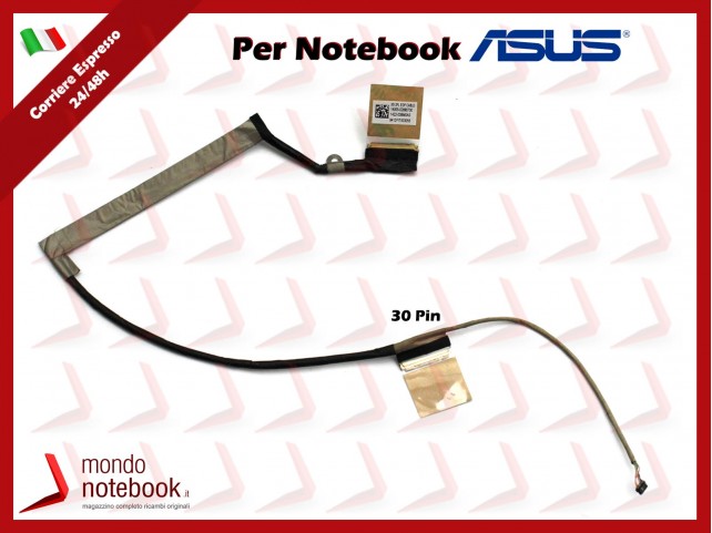 Cavo Flat LCD ASUS X512 X512FJ X512FL X512JA X512JF X512JP (30 Pin) Versione 2