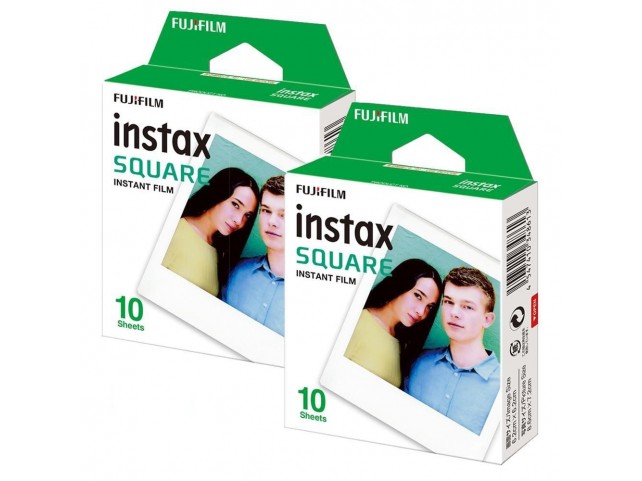 Fujifilm 10x2 Fujifilm Instax Square  ilm white frame