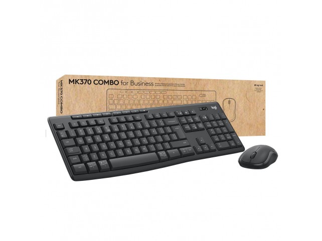 Logitech Mk370 Combo For Business  Keyboard Mouse Included Rf
