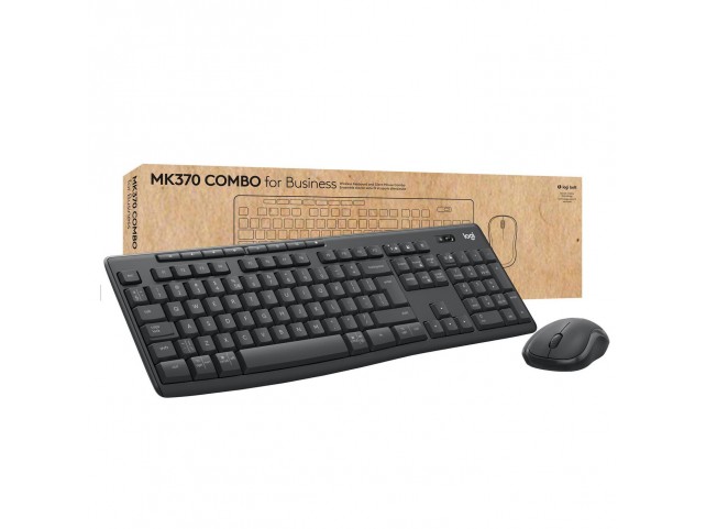Logitech Mk370 Combo For Business  Keyboard Mouse Included Rf