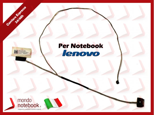 Cavo Flat LCD LED Lenovo IdeaPad 100-15IBY 100-15 100-14 15.6" 30Pin