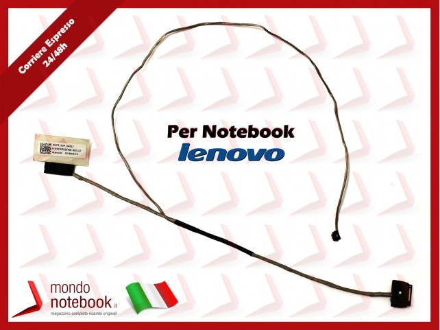Cavo Flat LCD Lenovo IdeaPad 100-15 100-15IBY B50-10 100-14 15.6" 30 Pin