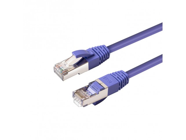 MicroConnect CAT6A S/FTP 3m Purple LSZH  