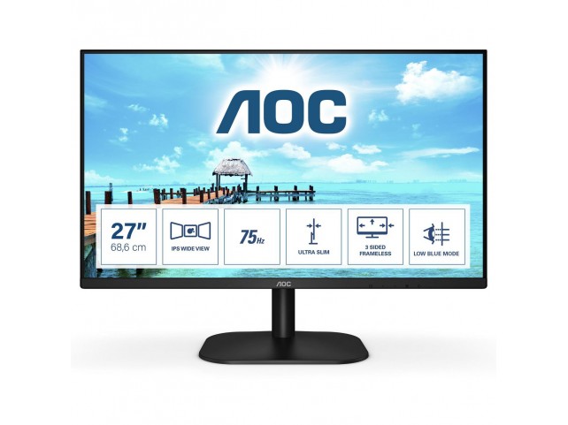AOC B2 27B2H/EU LED display 68.6  cm (27") 1920 x 1080 pixels