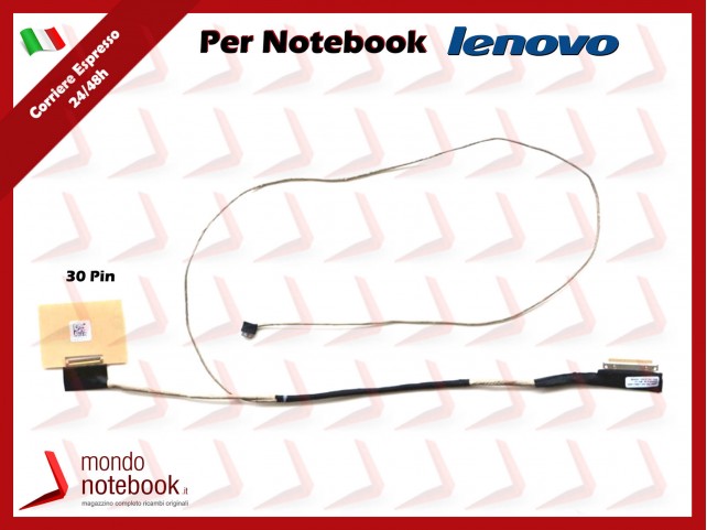 Cavo Flat LCD LENOVO E50-30 E50-45 E50-70 E50-80 (30 Pin)