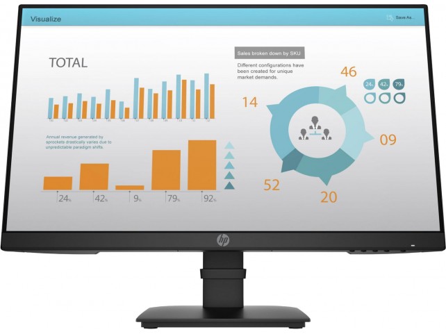 HP HP P24 G4 FHD 23.8IN IPS DP  HDMI P-Series P24 G4, 60.5 cm