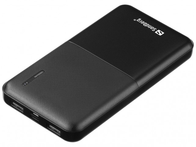 Sandberg Saver Powerbank 10000  Saver Powerbank 10000, Black,