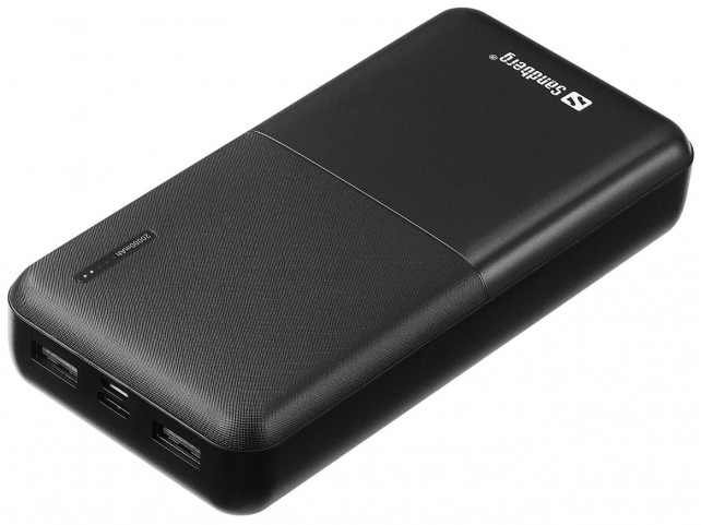 Sandberg Saver Powerbank 20000  Saver Powerbank 20000, Black,