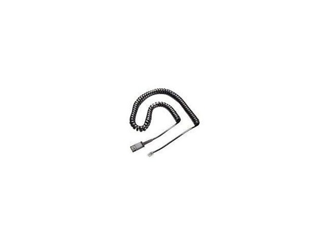 Poly U10P-S19 Cable Standard  1, 4 m, RJ-45, Black, Male,