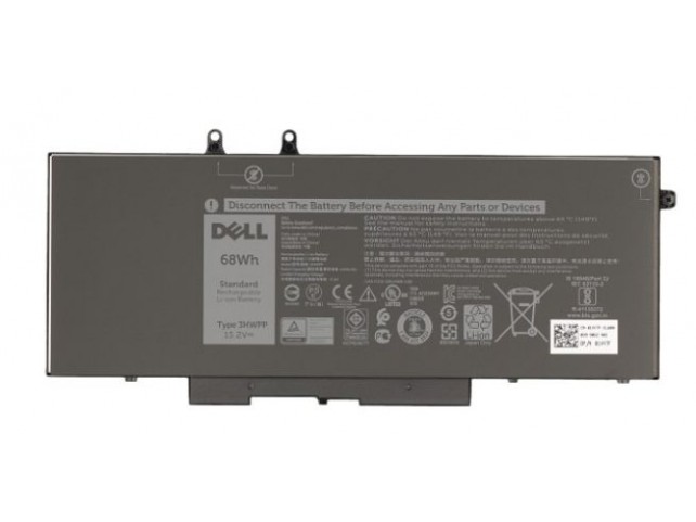 Dell Battery, 68WHR, 4 Cell,  Lithium Ion