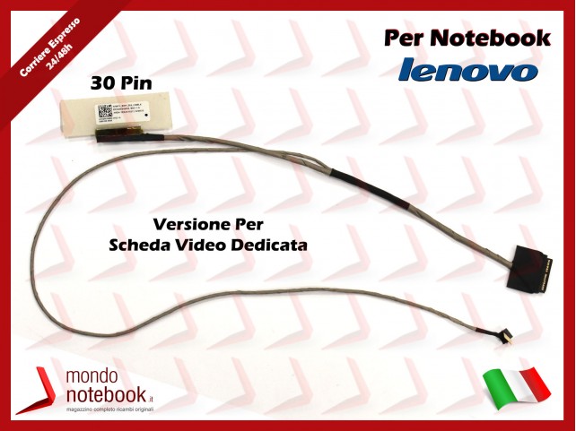 Cavo Flat LCD LENOVO V4000 Z51-70 (30Pin) Per Scheda Video Dedicata