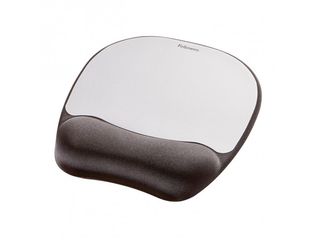 Fellowes Mouse Pad Black, Silver  