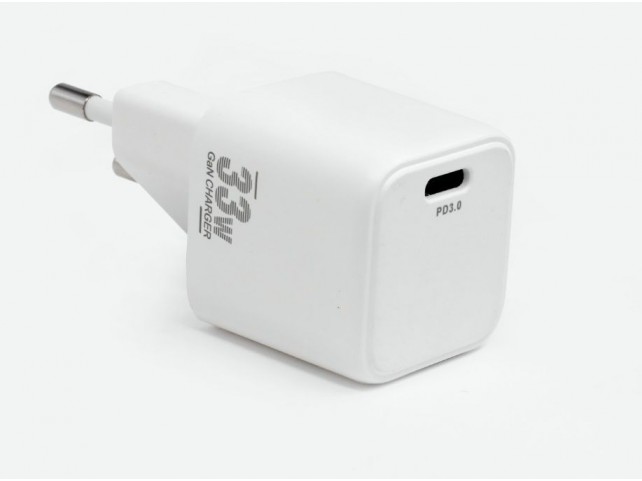 CoreParts 33W USB-C Nano Single Port  Charger, GaN Technology