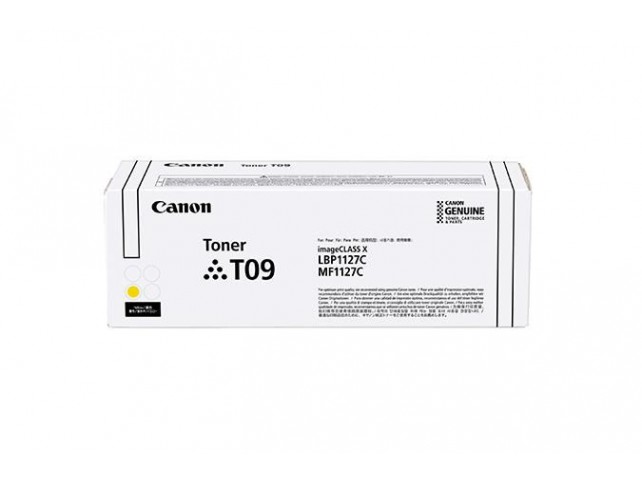 Canon Toner T09 Y Toner Cartridge 1  Pc(S) Original Yellow
