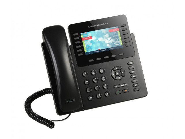 Grandstream Ip Phone Black 12 Lines Lcd  