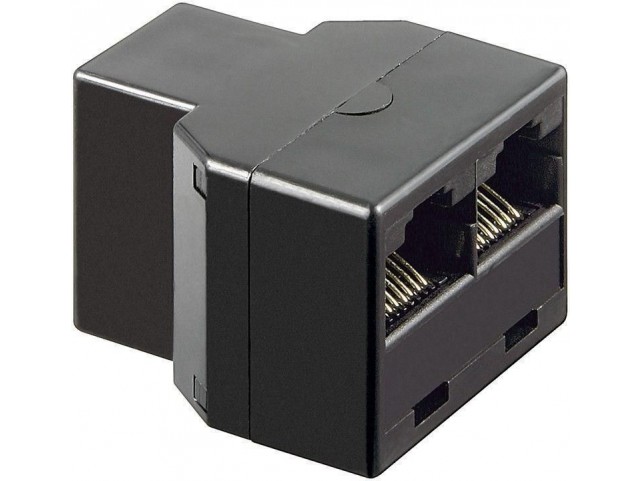 MicroConnect RJ45 Ethernet Y-Adapter RJ45  RJ45 - 2x RJ45 F/F, 8P/8C