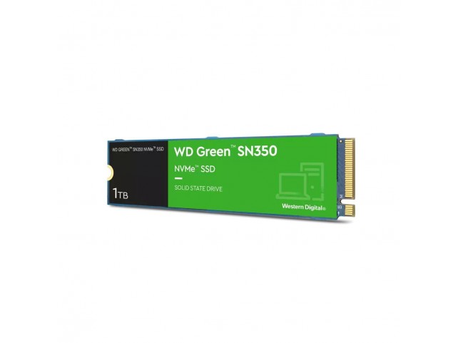 Western Digital Green SN350 NVMe SSD 1TB M.2  2280 PCIe Gen3 8Gb/s