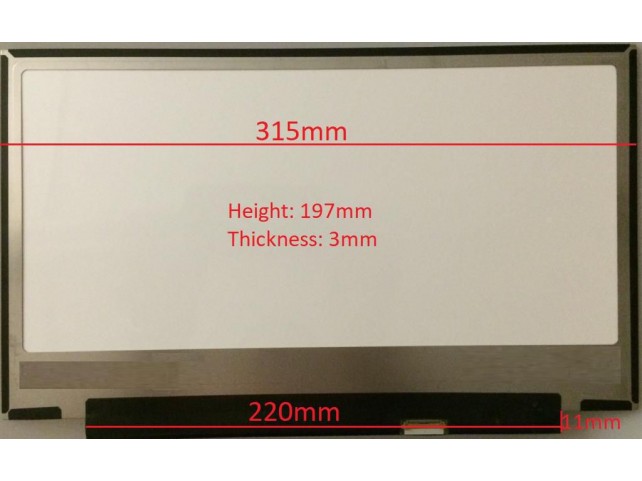 CoreParts 14,0" LCD FHD Matte  1920x1080-3151973mm (exact)