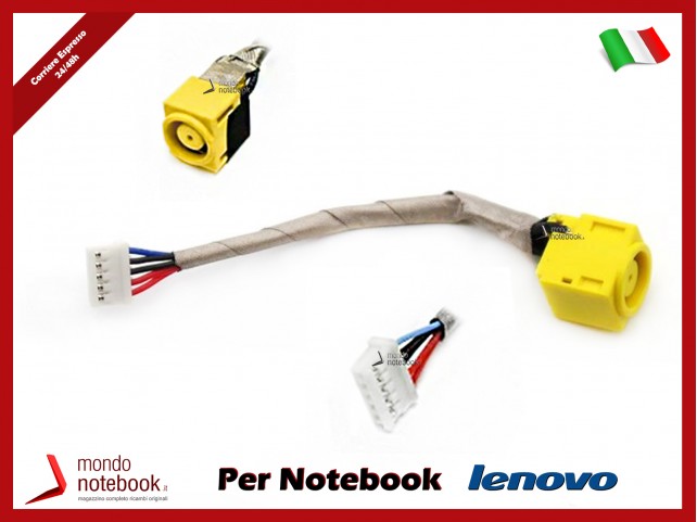 Connettore di Alimentazione DC Power Jack LENOVO Thinkpad X220 X220l X230 (~8Cm)