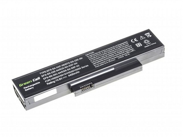 Batteria Compatibile di alta qualità per Notebook Fujitsu Siemens 10,8V (11,1V) 4400 mAh FS05