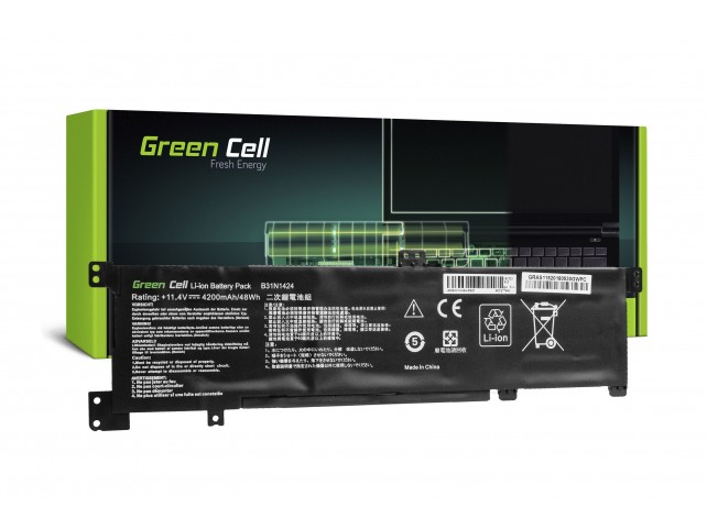 Green Cell Batteria per Asus K401 K401L K401U / 11,4V 4200mAh