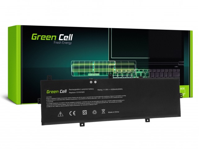 Green Cell C31N1620 Batteria per Asus ZenBook UX430 UX430U UX430UA UX430UN UX430UQ / 11,55V 4329mAh