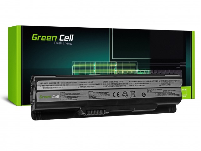 Green Cell Batteria per MSI CR650 CX650 FX600 GE60 GE70 (black) / 11,1V 4400mAh