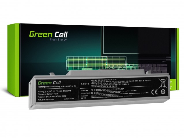 Green Cell Batteria per Samsung R519 R522 R530 R540 R580 R620 R719 R780 (white) / 11,1V 4400mAh