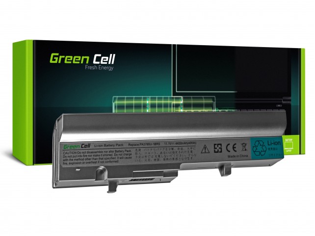 Green Cell Notebook Batteria PA3785U-1BRS per Toshiba Mini NB300 NB305 (silver)