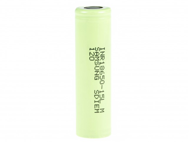 Lithium-Ionen Zelle 18650 Samsung INR18650-15L 1500mAh 3.6V 18A Hochstrom