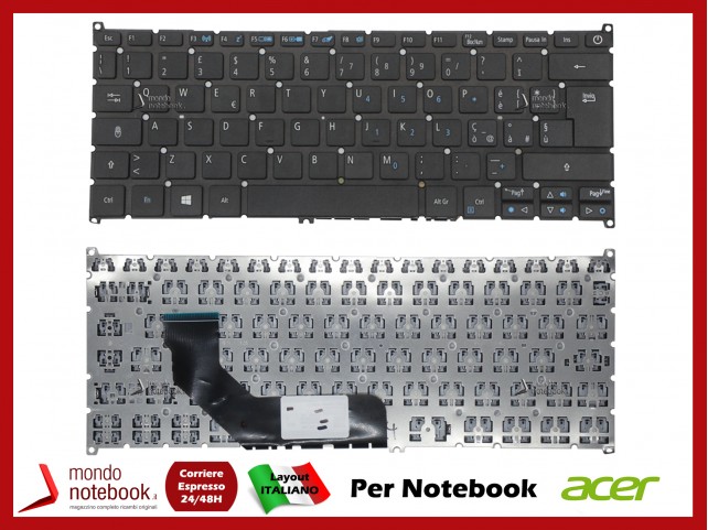 Tastiera Notebook ACER Swift SF314-52 SF314-52G SF314-53G - Italiana