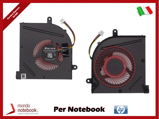 Ventola Fan MSI GS63VR GS63 GS73 GS73VR MS-1781 Stealth Pro (Versione RED)