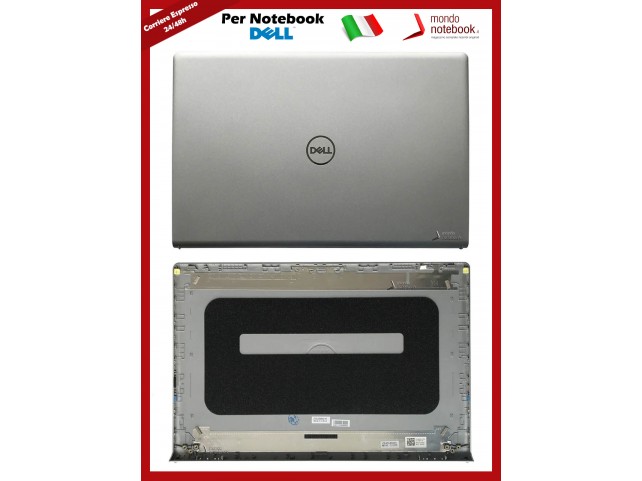 Cover LCD DELL Inspiron 15 3510 3511 3515 3521 3525 3520 - DDM9D 0DDM9D (Silver)