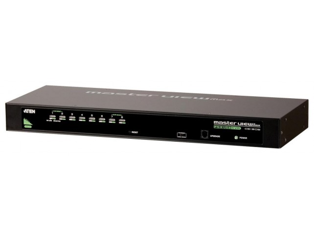 Aten 8 Port USB/PS2 KVM, combo  console , 2048x1536 , 2 level