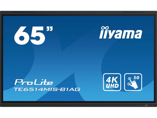 iiyama 65"UHD  IR 50P Touch AG with  Interactive Android OS