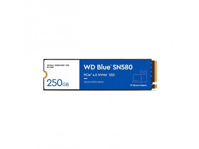 Western Digital Blue SN580 M.2 1 TB PCI  Express 4.0 TLC NVMe