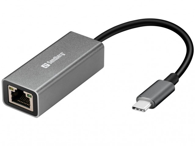 Sandberg USB-C Gigabit Network Adapter  USB-C Gigabit Network