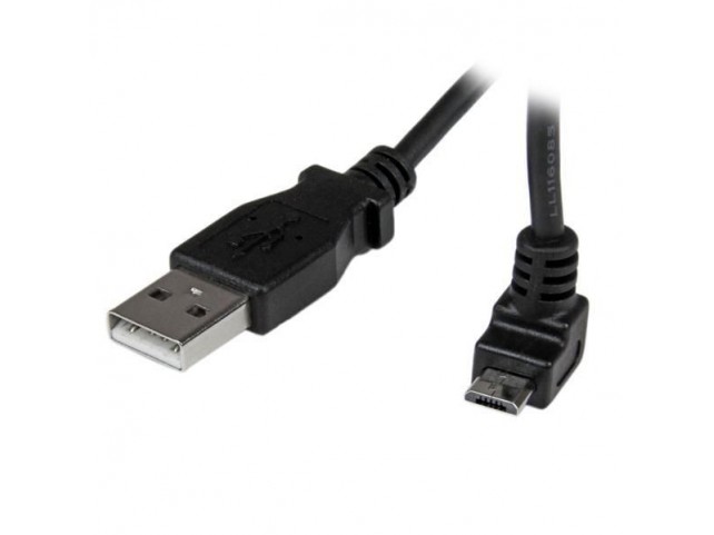 StarTech.com 1M UP ANGLE MICRO USB CABLE  1m Micro USB Cable - A to Up