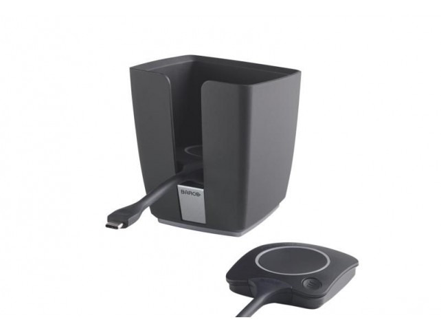 Barco Tray 2 x USB-C buttons Black  