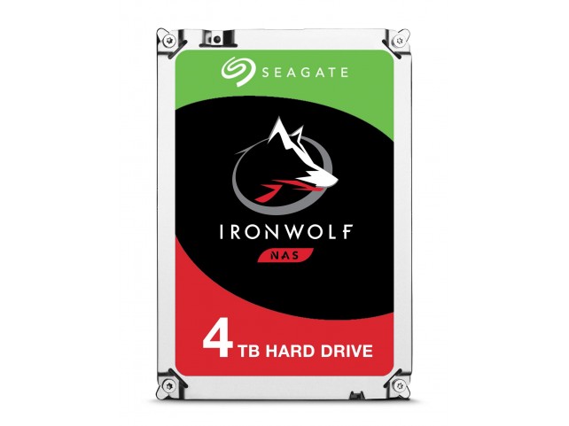 Seagate 4TB, SATA III 64MB  **Refurbished** IronWolf