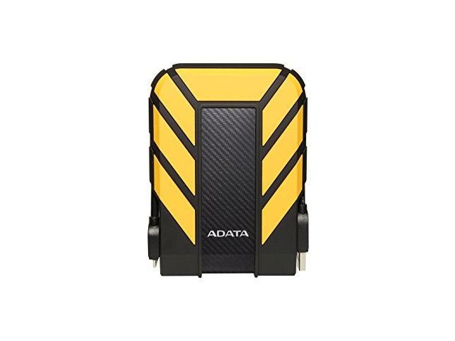 ADATA 2TB Pro Ext. Hard Drive.  Yellow. USB 3.0. HD710P