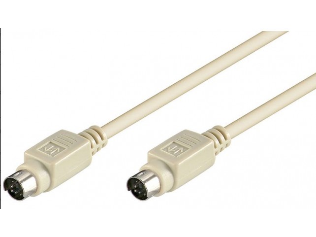 MicroConnect PS/2 Cable 5m M/M  Male-Male