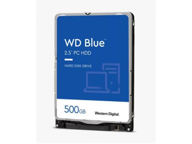 Western Digital Blue Mobile 500GB HDD SATA  6Gb/s 7mm Blue WD5000LP,