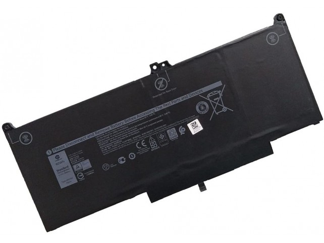 Dell Battery, 60WHR, 4 Cell,  Lithium Ion, 3YRW