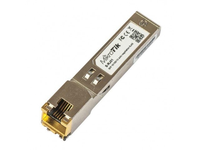 MikroTik RJ45 SFP 10/100/1000M  copper module