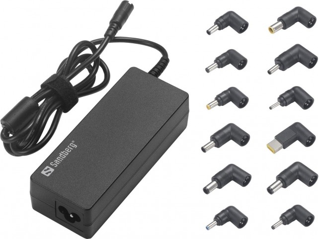 Sandberg Laptop AC Adapter 90W EU+UK  